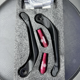 Handbeschermset Piaggio titanium