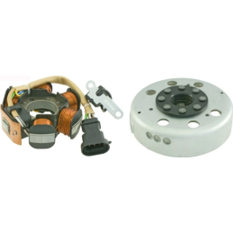 Ontsteking compleet Piaggio & Vespa 50cc 2 Takt (vanaf bouwjaar 2001)