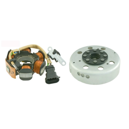 Ontsteking compleet Piaggio & Vespa 50cc 2 Takt (vanaf bouwjaar 2001)