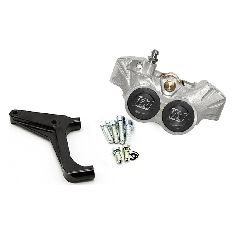 Rem kit voorkant Piaggio Zip SP / Vespa | Zwart| New Era + adapter