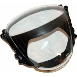 Angel Eye Blauw/Rood | Piaggio Zip| incl. OEM koplampglas en reflector