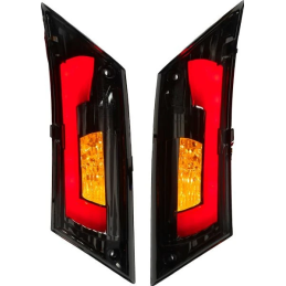 Power1 Knipperlichtset | Achter | Zip 2000 | Matrix Titanium| Led Tube