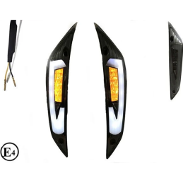 Knipperlichtset | Voorkant | Zip 2000 | Matrix Titanium| Led Tube