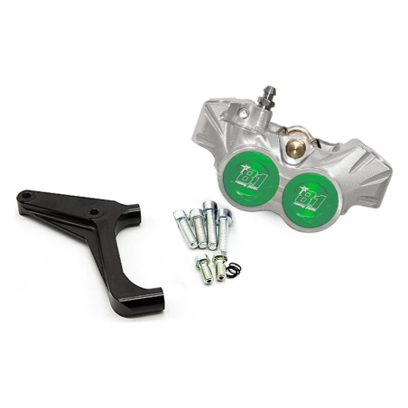 Rem kit voorkant Piaggio Zip SP / Vespa | Groen| New Era + adapter