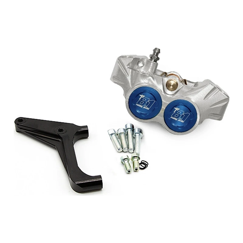 Rem kit voorkant Piaggio Zip SP / Vespa | Blauw| New Era + adapter