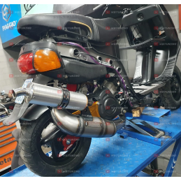 Uitlaat PM Tuning PM59 X-Tech Piaggio 125-180cc
