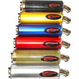 Uitlaat PM Tuning PM59 X-Tech Piaggio 125-180cc