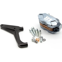 Remklauw 8.1 Hurricane + adapter Piaggio Zip (voorrem)