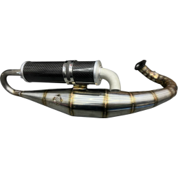 HT Street CARBON Uitlaat - Piaggio 125-180
