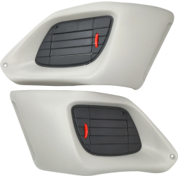 Grey Radiator Air Intake &...